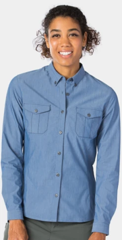 Bontrager Adventure Women's Cycling Chambray Shirt
