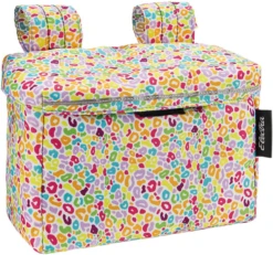 Electra Leopard Velcro Handlebar Bag With Lid