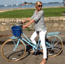 Nantucket Bike Basket Cruiser Adult D-Shape Basket -Shimano Sales nantucket bike basket co. cruiser handlebar basket 161395 14