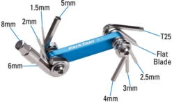 Park Tool I-Beam Multi-Tool -Shimano Sales park tool i beam mini fold up hex wrench screwdriver torx set 40862 13