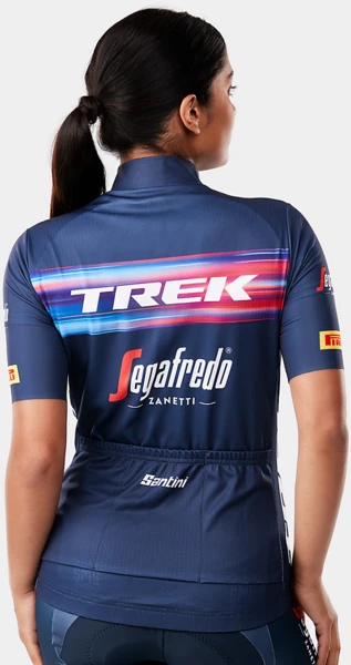 Santini Trek-Segafredo Women's TDF Replica Cycling Jersey 4 Santini Trek-Segafredo Women's TDF Replica Cycling Jersey - Image 2