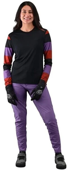 Troy Lee Designs Women's Lilium LS Jersey Rugby -Shimano Sales troy lee designs womens lilium ls jersey rugby 410772 12